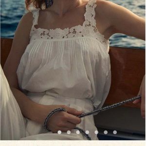 Doen Madison Top Size XS in Salt White